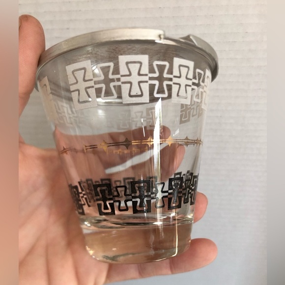 Vtg Dominion Glass Atomic Serving Set - Picture 6 of 13